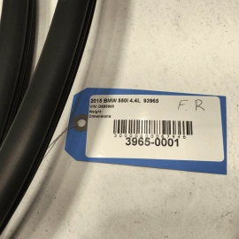 2011-2016 BMW 550i xDrive Front Left or Right Inner Door Weatherstrip Seal OEM