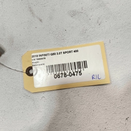 INFINITI Q50 2014-19 REAR RIGHT PASSENGER SIDE UNDERBODY SPLASH SHIELD COVER OEM