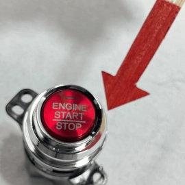 ACURA RDX 2016-18 DASH DRIVER SIDE ENGINE START STOP IGNITION SWITCH BUTTON OEM