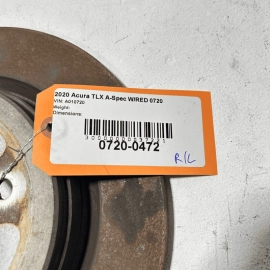2015-2020 ACURA TLX REAR RIGHT OR LEFT RH / LH SIDE BRAKE DISC ROTOR OEM 1PCS
