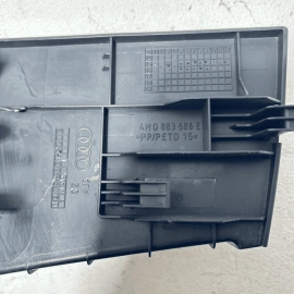 AUDI Q7 2017-2019 REAR 2ND ROW RIGHT PASSENGER SIDE SEAT TRACK TRIM COVER OEM