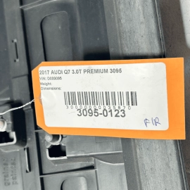 AUDI Q7 2017 - 2019 FRONT RIGHT PASSENGER DOOR LOWER TRIM COVER MOLDING OEM