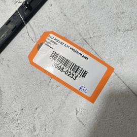 AUDI Q7 2017-2019 REAR RIGHT PASSENGER DOOR PANEL INNER TRIM MOLDING OEM