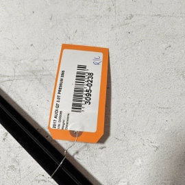 AUDI Q7 2017 - 2023 REAR RIGHT PASSENGER SIDE DOOR WINDOW GLASS BELT MOLDING OEM