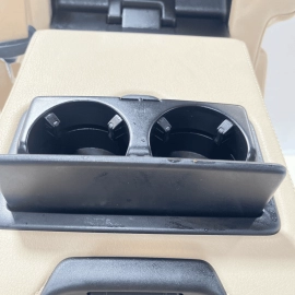 2017-2019 AUDI Q7 PREMIUM REAR 2ND ROW CENTER MIDDLE SEAT COMPLETE OEM BEIGE