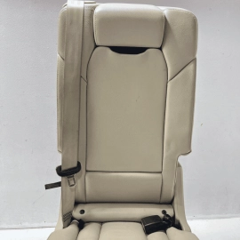 2017-2019 AUDI Q7 PREMIUM REAR 2ND ROW CENTER MIDDLE SEAT COMPLETE OEM BEIGE