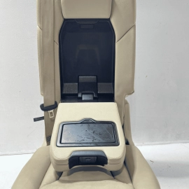 2017-2019 AUDI Q7 PREMIUM REAR 2ND ROW CENTER MIDDLE SEAT COMPLETE OEM BEIGE