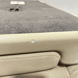 2017-2019 AUDI Q7 PREMIUM REAR 2ND ROW CENTER MIDDLE SEAT COMPLETE OEM BEIGE