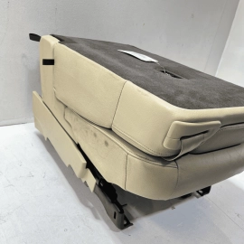 2017-2019 AUDI Q7 PREMIUM REAR 2ND ROW CENTER MIDDLE SEAT COMPLETE OEM BEIGE