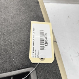 2017-2019 AUDI Q7 PREMIUM REAR LEFT DRIVER SIDE 2ND ROW FOLDING SEAT OEM BEIGE