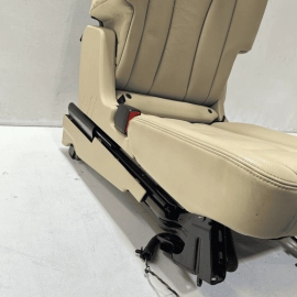 2017-2019 AUDI Q7 PREMIUM REAR LEFT DRIVER SIDE 2ND ROW FOLDING SEAT OEM BEIGE