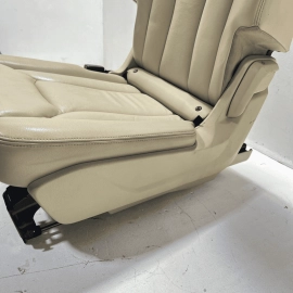 2017-2019 AUDI Q7 PREMIUM REAR LEFT DRIVER SIDE 2ND ROW FOLDING SEAT OEM BEIGE
