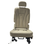 2017-2019 AUDI Q7 PREMIUM REAR LEFT DRIVER SIDE 2ND ROW FOLDING SEAT OEM BEIGE