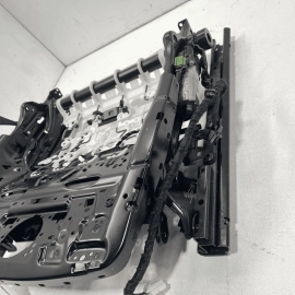 2017-2023 AUDI Q7 FRONT LEFT DRIVER SEAT LOWER BOTTOM TRACK FRAME W/ MOTORS OEM