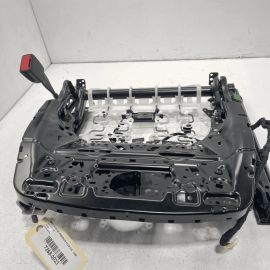 2017-2023 AUDI Q7 FRONT LEFT DRIVER SEAT LOWER BOTTOM TRACK FRAME W/ MOTORS OEM