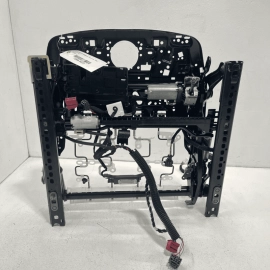 2017-2023 AUDI Q7 FRONT LEFT DRIVER SEAT LOWER BOTTOM TRACK FRAME W/ MOTORS OEM