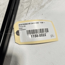 2011-2018 PORSCHE CAYENNE FRONT LEFT DRIVER SIDE DOOR BODY WEATHERSTRIP SEAL OEM
