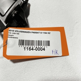2012-2018 VOLKSWAGEN PASSAT S INTERIOR DOOR HANDLE FRONT RIGHT SIDE OEM