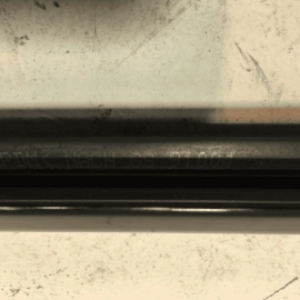 2011-2016 BMW 550i xDrive Rear Passenger Door Window Outer Belt Molding OEM