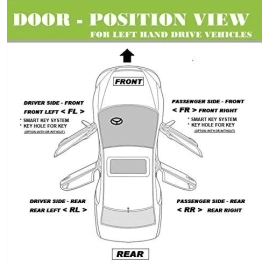 FORD FOCUS 2012-2018 FRONT RIGHT PASSENGER SIDE DOOR WINDOW CONTROL SWITCH OEM