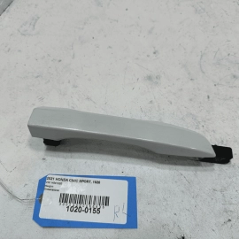 2019-2021 Honda Civic Rear Left Driver Door Exterior Handle OEM White NH883P