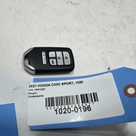 2016-2021 HONDA CIVIC SMART KEYLESS ENTRY  KEY FOB W/ KEY OEM