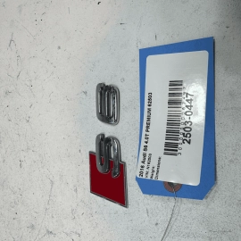 2002-25 Audi S6 Deck Lid Lettering Emblem Logo Rear Tailgate Glossy sticker OEM