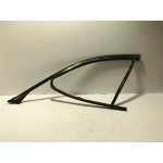 18-23 BMW 530E G30 FRONT DRIVER DOOR WINDOW RUN CHANNEL SEAL W/UPPER MOLDING OEM