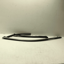 18-23 BMW 530E G30 FRONT DRIVER DOOR WINDOW RUN CHANNEL SEAL W/UPPER MOLDING OEM