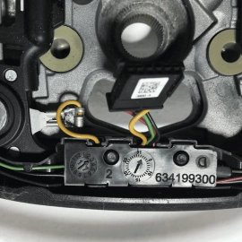 2018-2020 BMW 530E G30 STEERING WHEEL W/ PADDLES & SWITCHES OEM