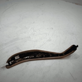 18-23 BMW 530e Rear Left Driver Side Door Pull Handle Leather Cover OEM  Cognac