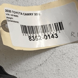 TOYOTA CAMRY 2020 REAR RIGHT OR LEFT SIDE BLIND SPOT RADAR SENSOR MODULE OE