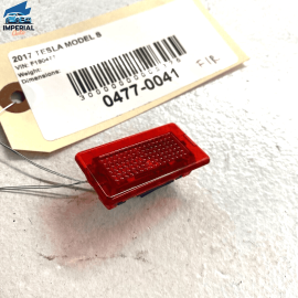 2012-2020 Tesla Model S Door Interior Red Lens Light Lamp Assembly LED OEM