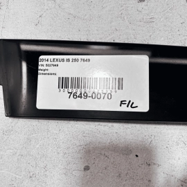 2014-2015 LEXUS IS250 FRONT LEFT SIDE DOOR PILLAR APPLIQUE MOLDING OEM