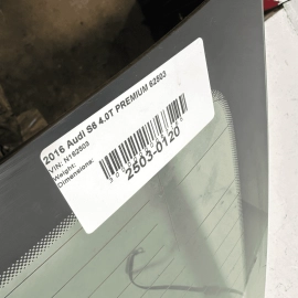 2013-2018 Audi S6 Rear Back Glass Heated OEM