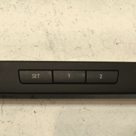 2011-2016 BMW 550i xDrive Front Left Driver Seat Memory Control Switch OEM 2011-2016 BMW 550i xDrive Front Left Driver Seat Memory Control Switch OEM