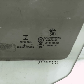 2011-2016 BMW 550i xDrive Front Left Driver Door Window Glass OEM