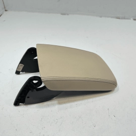 2012-19 Volkswagen Passat Center Console Storage Cover Leather Armrest OEM Beige