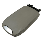 2007-12 Mercedes GL450 Center Console Storage Cover Leather Armrest Lid OEM Gray