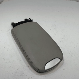 2007-12 Mercedes GL450 Center Console Storage Cover Leather Armrest Lid OEM Gray