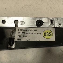 2013-2017 AUDI Q5 FRONT RIGHT PASSENGER SIDE DASH TRIM COVER MOLDING OEM 2013-2017 AUDI Q5 FRONT RIGHT PASSENGER SIDE DASH TRIM COVER MOLDING OEM