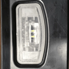2016-2022 HONDA PILOT REAR RIGHT SIDE LICENSE LIGHT LAMP W/ COVER TRIM OEM