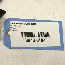 2019-2022 HONDA PILOT LIFTGATE TAILGATE TRUNK DECK LID CAMERA OEM