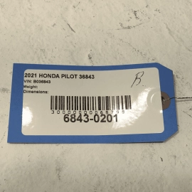 2016-2022 HONDA PILOT RIGHT PASSENGER SIDE HIGHT NOTE TONE HORN SIGNAL OEM
