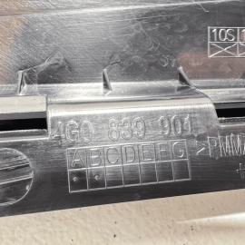 2012-2018 AUDI A6 REAR DRIVER SIDE DOOR WINDOW B PILLAR APPLIQUE MOLDING OEM 2012-2018 AUDI A6 REAR DRIVER SIDE DOOR WINDOW B PILLAR APPLIQUE MOLDING OEM