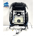 11-17 Audi A8 Quattro Front Driver Seat Back Frame & Lumbar Support & Plate OEM