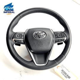 2018 - 2023 Toyota Camry XSE Steering Wheel Leather & Switches Black OEM