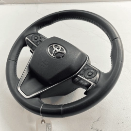 2018 - 2023 Toyota Camry XSE Steering Wheel Leather & Switches Black OEM