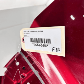 2018-2023 GMC TERRAIN FRONT PASSENGER EXTERIOR DOOR SHELL PANEL OEM RED *GPJ*