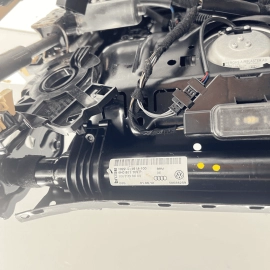 11-18 Audi A8 FRONT PASSENGER SEAT LOWER FRAME & MOTOR & SEAT SIDE SUPPORT OEM